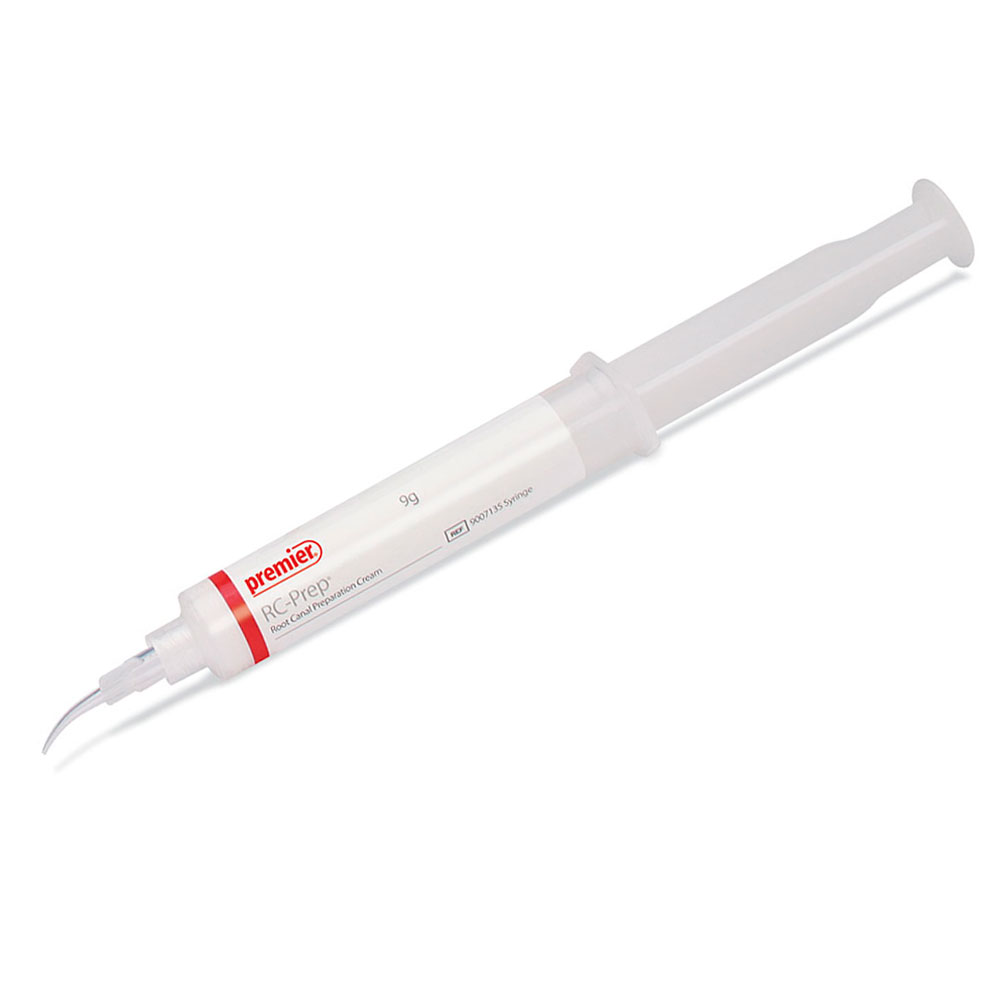 Premier RC-Prep for Chemo-Mechanical Preparation of Root Canals - Package of 2 x 9Gm Filled Syringes Premier RC-Prep for Chemo-Mechanical Preparation of Root Canals - Package of 2 x 9Gm Filled Syringes